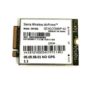 Sierra Wireless AirPrime Qualcomm 4G Card EM7355 for Panasonic/Getac - Picture 1 of 2