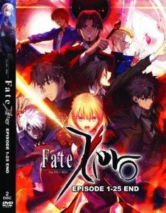 ANIME FATE/ZERO COMPLETE TV SERIES Vol.1-25 END DVD ENGLISH DUBBED REGION ALL - Imagen 1 de 7