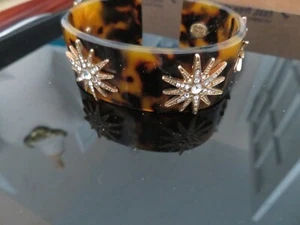 NUEVO BRAZALETE KIRKS FOLLY CAPARAZÓN DE TORTUGA TAMAÑO GRANDE - Imagen 1 de 3