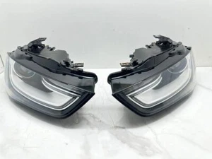 Audi A4 S4 B8 8K 2013 headlights headlamps pair left and right Genuine BMO14238 - Imagen 1 de 10