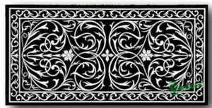 3'x2' Marble Table Top antique Mosaic Dining Coffee Corner Center inlay mop o153 - Picture 1 of 5