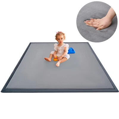 NAIZEA Baby Playpen Mat Roll Up & Non-slip Memory Foam Crawling Mat 80×70x1.4" - Image 1 of 4