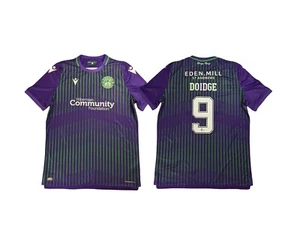 Christian Doidge Hibernian FC 19/20 Away Authentic Trikot Neu mit Etikett Herren Macron Gr. XL - Bild 1 von 9