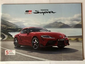 TOYOTA. GR SUPRA UK BROCHURE 2019 - Picture 1 of 2