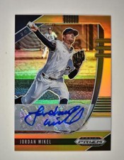 2020 Prizm Draft Picks Base Auto Neon Orange Prizm #PDP161 Jordan Mikel /20
