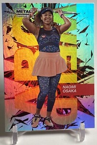 Naomi Osaka 2021 Skybox Metal Universe Champions Arc Weld Card #AW-17 W/Top Load