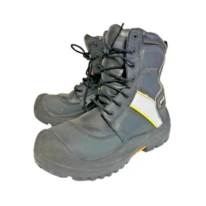 BAFFIN Premium Arbeitsstiefel HI-VIZ Stahlkappe rutschfest schweres Leder Gr. 12 - Bild 1 von 10