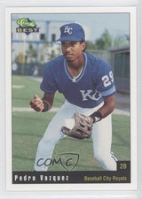 1991 Classic Best Baseball City Royals Pedro Vazquez #22