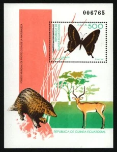 Guinea Ecuatorial 1992 - Mi-Nr. Bloque 323 ** - MNH - Mariposa / Mariposas - Imagen 1 de 1