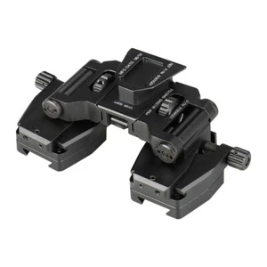 Neueste Dual Fernglas Brücke Helmhalterung Schwalbenschwanz für Nachtsicht NVG Halterung - Bild 1 von 11