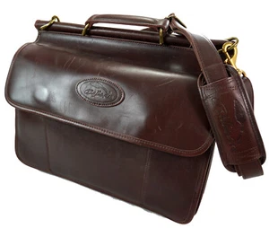 BOB TIMBERLAKE US Aktentasche Aktenkoffer Leder Braun - Bild 1 von 7