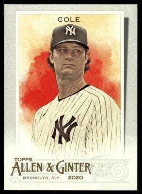 2020 Topps Allen & Ginter #238 Gerrit Cole New York Yankees Baseball - Image 1 of 2