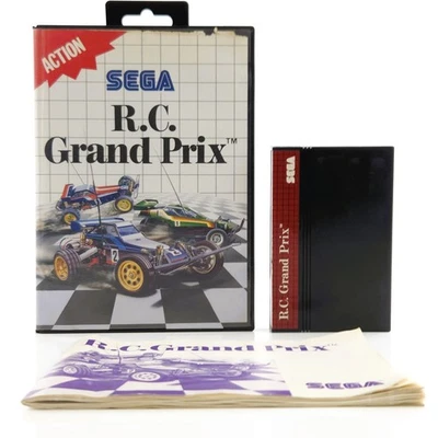 Sega Master System Spiel : R.C. Grand Prix - MS Modul Anleitung OVP PAL - Bild 1 von 4