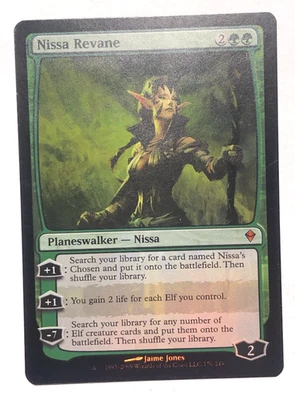 Nissa Revane FOIL 170/249 Zendikar MTG Magic the Gathering NEAR MINT NM - Image 1 of 2