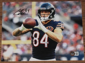 Colston Loveland Signed Autograph 8x10 Photo BAS Certified Auto Chicago Bears - Picture 1 of 3