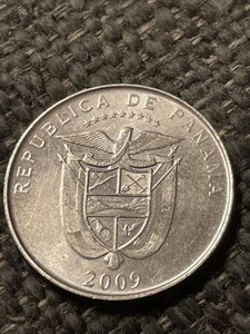 2009 PANAMA Medio BALBOA Half Balboa NATIONAL BANK - Picture 1 of 2