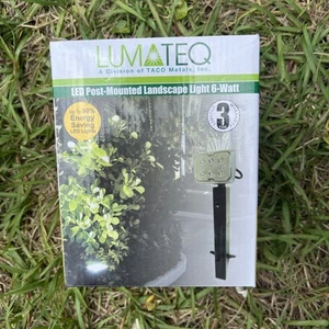 Lumateq Led Post-mounted Landscape Light 6-watt 6 Total - Picture 1 of 4