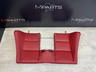 BMW 01-06 E46 M3 Convertible Rear Seat Back Rest Imola Red Leather Backrest — 第 1/4 张图片