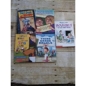 Fun Mystery Stories about 3rd Graders RL3 Set of 5 Books - Imagen 1 de 6