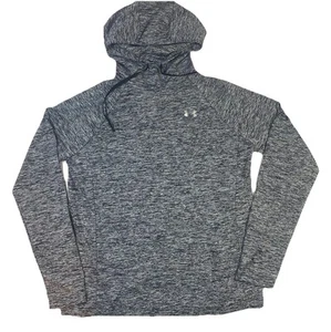 Under Armour Gray Hoodie Women’s Heatgear Lightweight Loose - Size Large - Picture 1 of 5