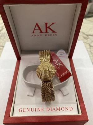 Anne Klein Peekaboo Diamond Watch. Brand New Never Worn. In Original Box - Image 1 of 4