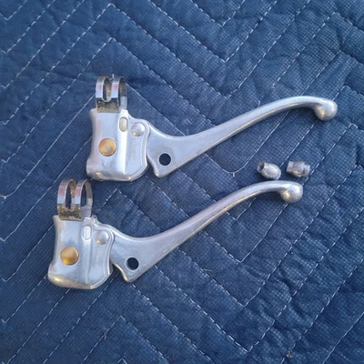 Palancas de freno Weinmann Gold Dot Old School BMX vintage años 70 Stingray Muscle Krate Foto 1 de 2