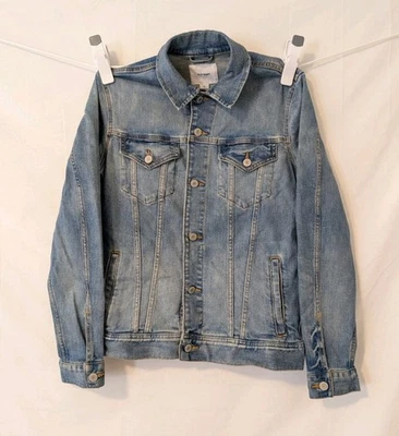 Old Navy Men’s Light Wash Denim Jean Jacket XS Trucker Style Classic Casual - Image 1 of 4