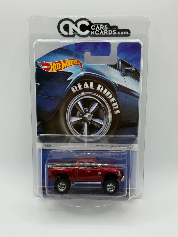 2015 Hot Wheels Real Riders Series 12/18 Chevy Silverado With Protector - Image 1 of 4