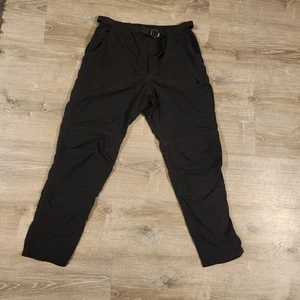The North Face Pants Mens's Large Cargo Paramount Trail Belted Charcoal Pants - Picture 1 of 8