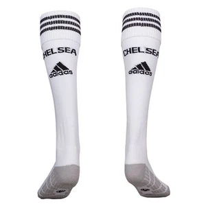 CHELSEA SOCKS WHITE, BLUE OR YELLOW (SIZE UK 8-11, USA 8.5-11.5) FOOTBALL SOCCER - Picture 1 of 30