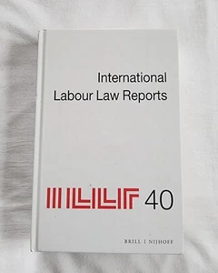 International Labour Law Reports Volume 40 - Brill / Nijhoff Hardcover, 2021 - Picture 1 of 7