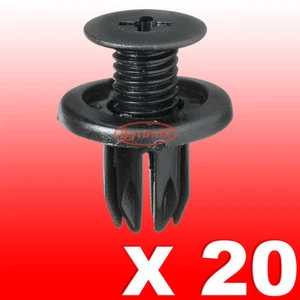 MINI SIDE SILL SKIRT TRIM CLIPS FASTENERS R50 R52 R53 R56 R57 R58 R59 R60 X 20 - Picture 1 of 1