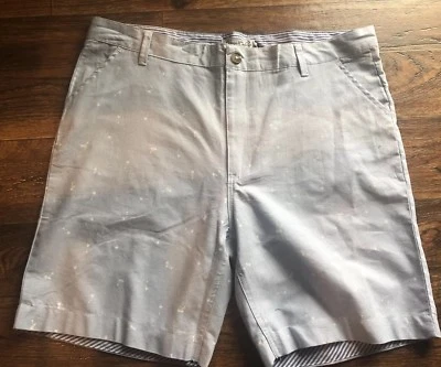 Nwt Sovereign Codes Khaki Shorts Palm Trees Blue XL  - Image 1 of 4