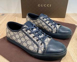 mens black gucci trainers