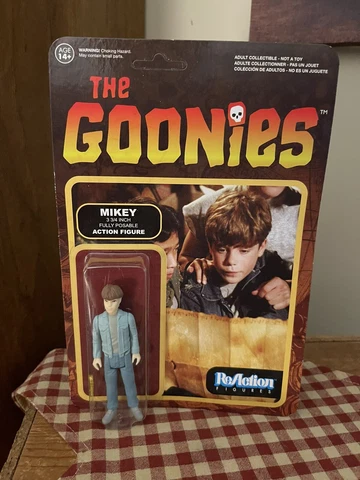 Funko Super7 ReAction The Goonies Mikey 3.75" Poseable Action Figure New Cover