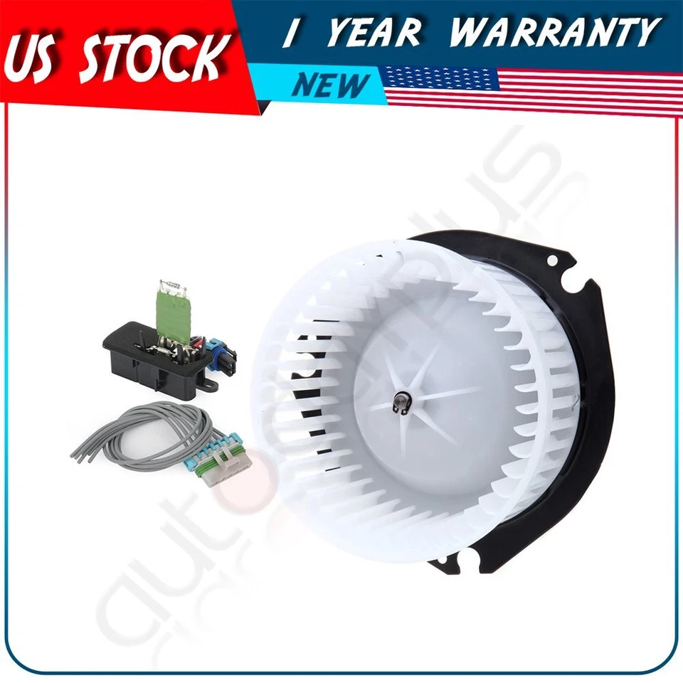 Soplador Motor y Resistencia Cable HVAC Apto para Chevrolet C7500 Kodiak 2005-2009 Kit Foto 1 de 4