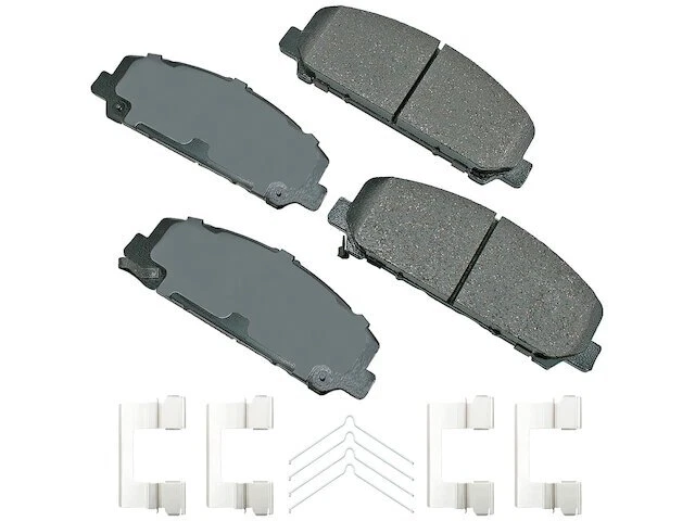For 2006-2013 Infiniti QX56 Brake Pad Set Front Akebono 98892VH 2007 2008 2009 - Image 1 of 2