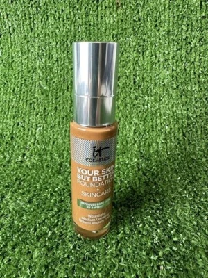 IT COSMETICS - YOUR SKIN BUT BETTER FOUNDATION + SKINCARE - DEEP WARM 60 - 1 OZ - Image 1 of 3