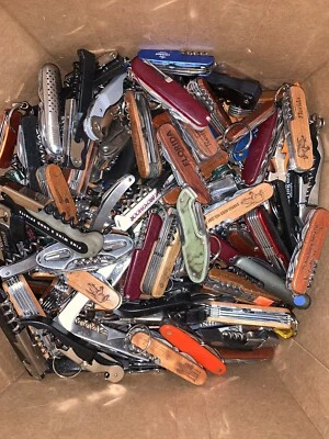 TSA Confiscated Pocket Knives/Multitools Lot! - Image 1 of 3
