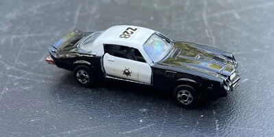 Zylmex Zee P373 Chevy Camaro Z-28 Highway Patrol Police Car Black & White VTG NM - Image 1 of 4