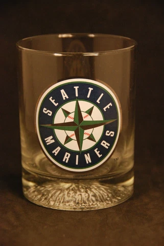 Seattle Mariners Whiskey Glass Cover