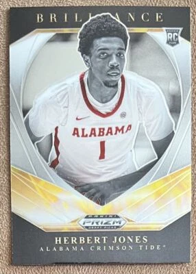 2021-22 Panini Prizm Draft Picks Brilliance Herbert Jones Rookie Alabama #11 - Image 1 of 2