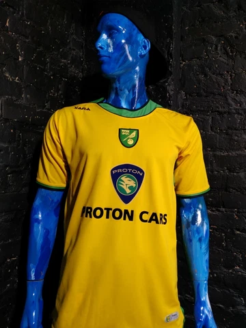 Norwich City Jersey Home football shirt 2005 - 2006 Xara Trikot Mens Size M Cover