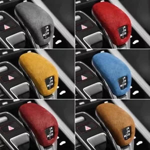 For Porsche Panamera 971 2017-20 Alcantara Gear Shift Knobs Cover Interior Trim - Picture 1 of 18