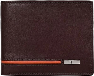 Portafoglio Uomo Pelle Colore Marrone Bi-fold Blocco RFID Nuovo Articolo Regalo - Foto 1 di 6