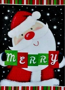 Rain or Shine Merry 12.5" x 18" Flip-It (Two Sided) Flag 27-3129-189 - Picture 1 of 1