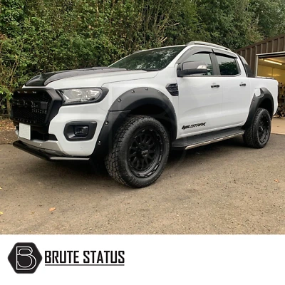 BRUTE STATUS Ford Ranger 2019-2022 Wide Body Wheel Arches Fender Flares T8