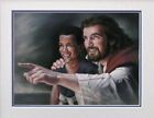 Inspire Jesus Christ Boy Print Picture by David Bowman Religious Spiritual Art