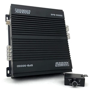 Sundown Audio SFB-3000D Monoblock Class-D Auto Verstärker 3000 Watt RMS 1-Kanal - Bild 1 von 6