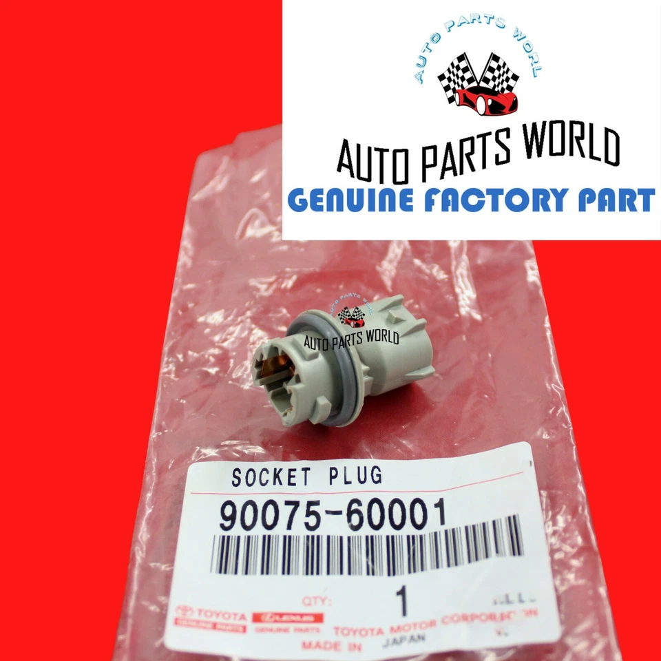 for Toyota Genuine Side Marker Light Socket Rear 9007560001